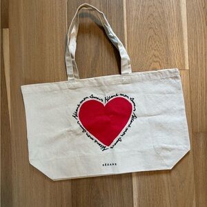 Sezane Mon Amour Tote - Limited Edition